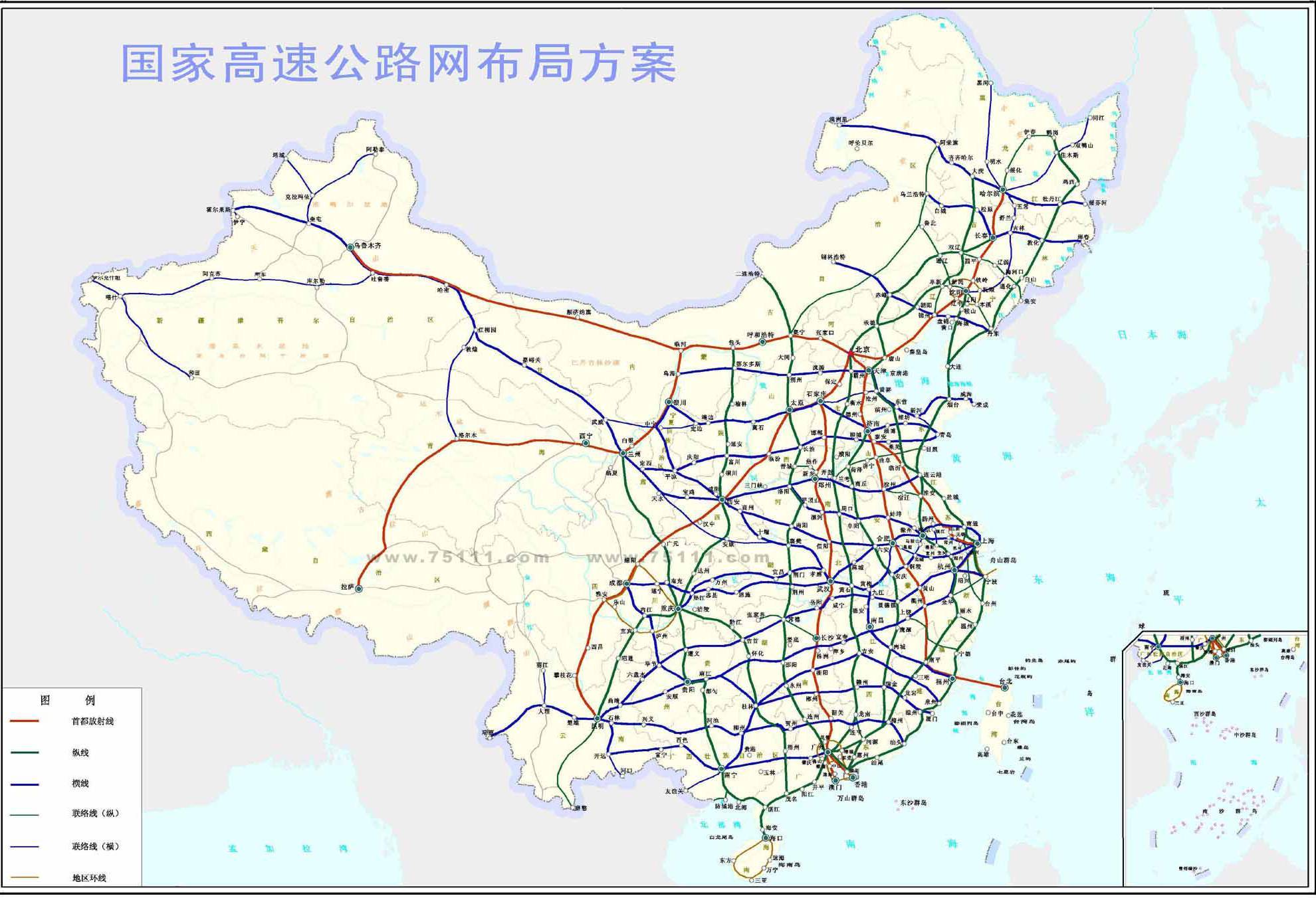 最新中國(guó)高速公路地圖概覽，中國(guó)高速公路最新地圖概覽